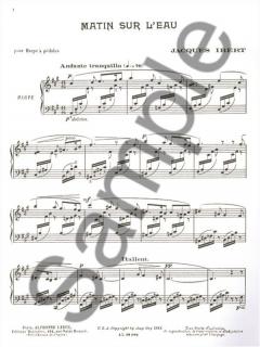 6 Pièces pour Harpe à Pédales von Jacques Ibert 