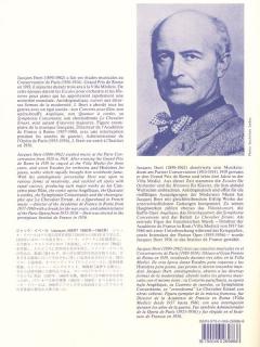 6 Pièces pour Harpe à Pédales von Jacques Ibert 