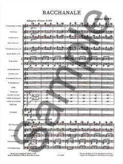 Bacchanale von Jacques Ibert 