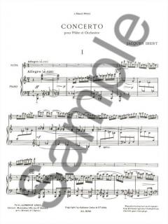 Concerto (Flute Trav. et Orchestre) von Jacques Ibert 