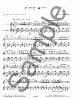 Entr'Acte von Jacques Ibert 