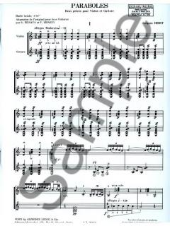 Paraboles von Jacques Ibert 