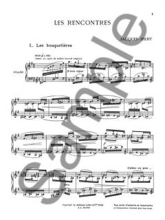 Rencontres von Jacques Ibert 