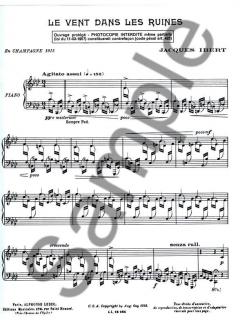 Vent Dans les Ruines von Jacques Ibert 
