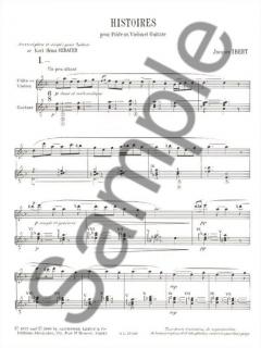 Histoires von Jacques Ibert 