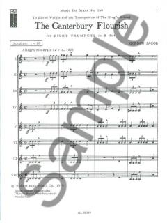Canterbury Flourisch von Gordon Jacob 