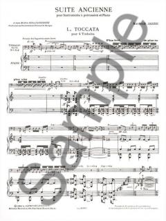 Maurice Jarre: Suite Ancienne 