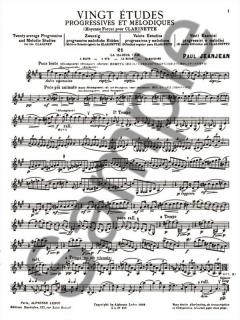 20 Etudes Progressives et Melodiques Vol. 2 von Jean-Jean 