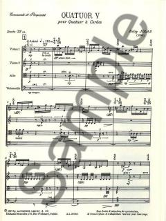 Quatuor V von Betsy Jolas 