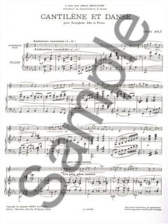 Cantilene et Danse von Denis Joly 