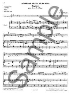 A Breeze From Alabama von Scott Joplin für Horn und Klavier
