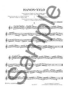 Hanon-xylo von Marcel Jorand 