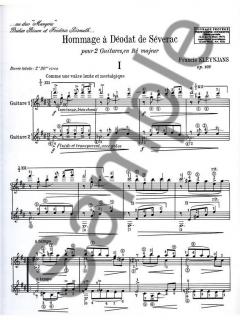Hommage A Deodat De Severac von Francis Kleynjans 