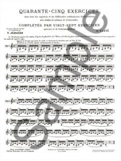 45 Exercices d'Articulation von Klose 