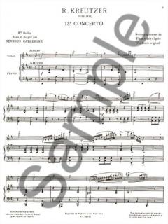 Premiers Solos Concertos - Classiques Nr. 13 von Conradin Kreutzer 
