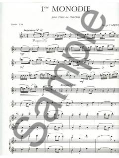 1ere Monodie von Serge Lancen 