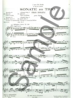 Sonate En Trio von Jean Langlais 