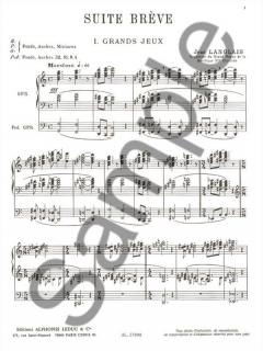 Suite Breve von Jean Langlais 