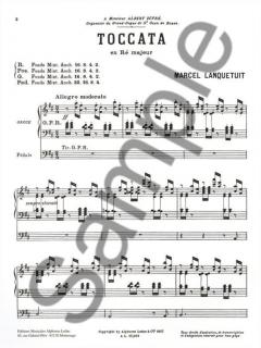 Toccata en Re Majeur von Marcel Lanquetuit 