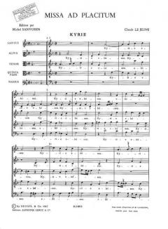 Missa Ad Placitum (Claude le Jeune) 