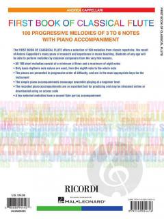 First Book of Classical Flute von Andrea Cappellari 