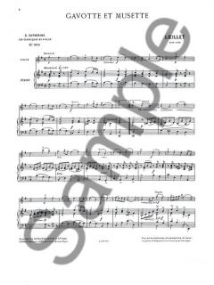 John Loeillet: Gavotte et Musette von Jean Baptiste Loeillet de Gant 