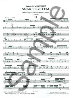 Snare System (20 Etudes) Vol. 2 (Frederic Macarez) 