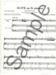 Suite en Si Mineur von Marais Marin 