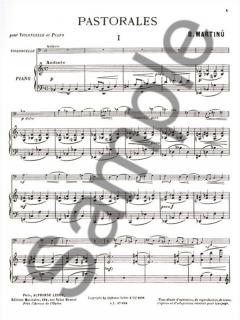 Pastorales von Bohuslav Martinu 