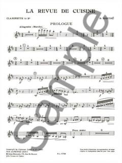 Bohuslav Martinu: La Revue de Cuisine (Bohuslav Martinu) 