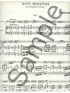 Suite Miniature - Piece Nr. 6 von Bohuslav Martinu 