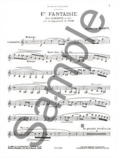 Fantaisie Nr. 1 von Georges Eugene Marty 