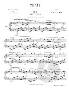 Meditation (Thais) von Jules Massenet 