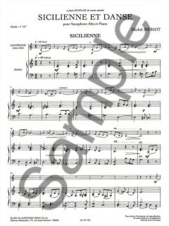 Sicilienne et Danse (Cycle 2) von Michel Meriot 
