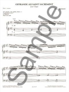 Offrande Au Saint-Sacrement (7e) von Olivier Messiaen 