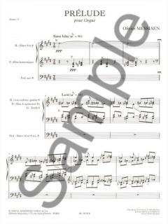 Prelude pour Orgue von Olivier Messiaen 