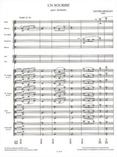 Un Sourire von Olivier Messiaen 