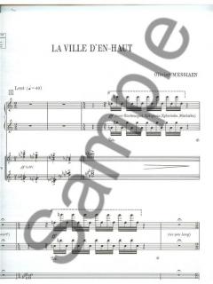 Ville D En-Haut pour Piano et Petit Orchestre von Olivier Messiaen 