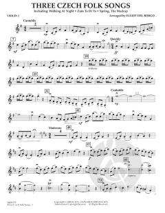 Three Czech Folk Songs 