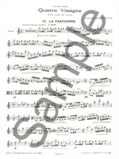 4 Visages no. 4 von Darius Milhaud 