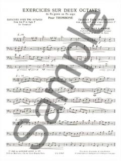 Exercices Sur 2 Octaves von Gilles Milliere 