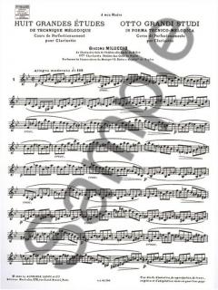 8 Grandes Etudes de Technique von Giacomo Miluccio 