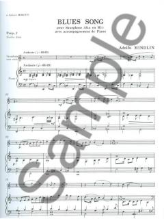 Blues-Song von Adolfo Mindlin 