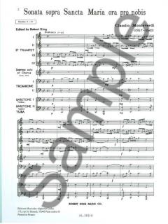 Sonata Sopra Sancta Maria (Claudio Monteverdi) 