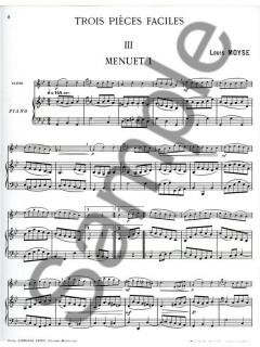 3 Pieces Faciles Nr. 3 von Louis Moyse 