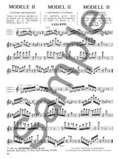 Exercices pour La sur von Louis Moyse 