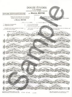 12 Etudes de Boehm von Marcel Moyse 