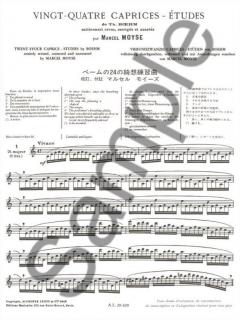 24 Caprices-Etudes von Marcel Moyse 