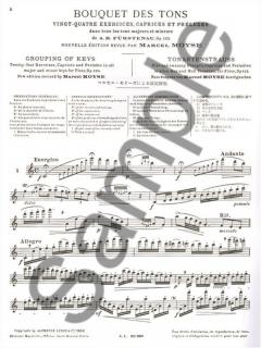 Bouquet Des Tons de Furstenau von Marcel Moyse 