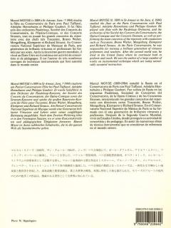 Bouquet Des Tons de Furstenau von Marcel Moyse 